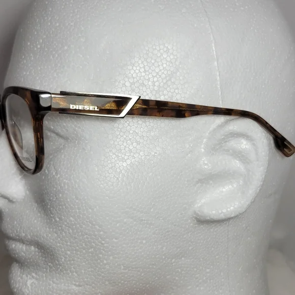 Diesel DL 5112 Brown Round Plastic Eyeglasses Frame 52-16-145 NWT - Picture 6 of 14